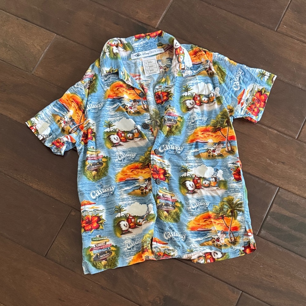 Disney Cruise Like - Castaway Cay Tropical Shirt